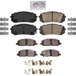 Premium Front & Rear Ceramic Pads For Hyundai Elantra 2021 2022 2023 1.6L