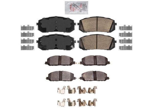 Premium Front & Rear Ceramic Pads For Hyundai Elantra 2021 2022 2023 1.6L