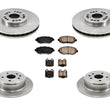 Front & Rear Rotors Brake Pads For Lexus IS300 2001-2005 GS300 98-01 GS400 98-00