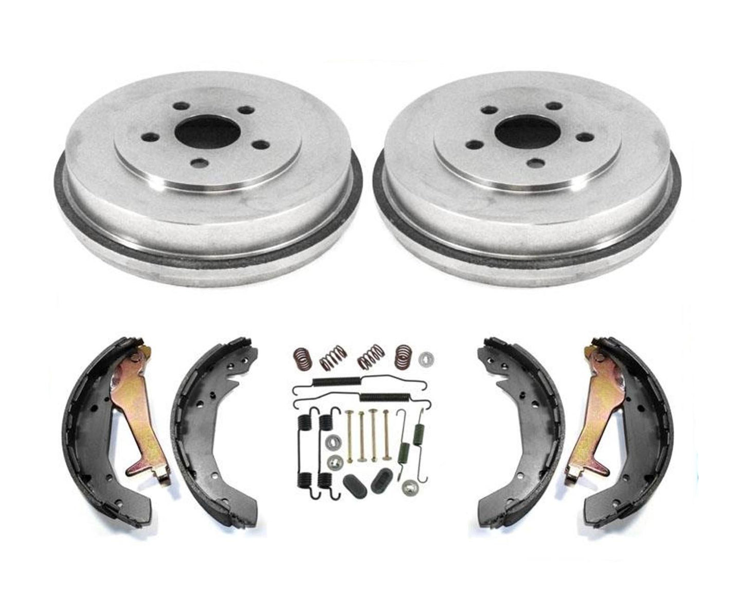 Resortes de zapatas de freno y tambores traseros 100% nuevos, 4 piezas para Dodge Stratus 4Dr Sedan 03-06