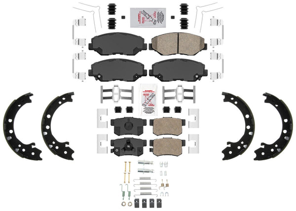Ceramic Disc Brake Pads Parking Shoes for Honda CR-V CRV 12-16 Front Wheel Drive