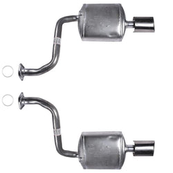 OE Style Left Right Dual Mufflers for Nissan Maxima 2012 2013 2014 2015 2016