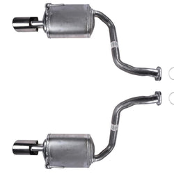 OE Style Left Right Dual Mufflers for Nissan Maxima 17 2018 2019 2020 2021 2022