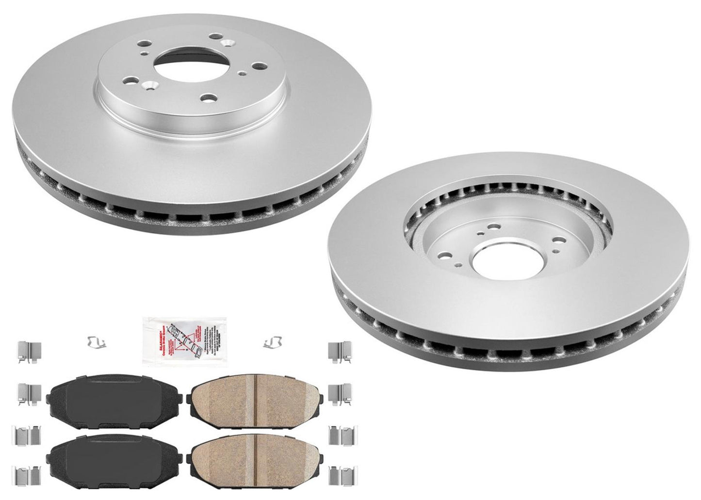 GEO Coated Front Brake Rotors Disc Brake Pads For Acura MDX 2001 2002