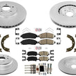 Disc Brake Rotors & Brake Pads Parking Shoes for Acura MDX 2007 2010 2011 2013
