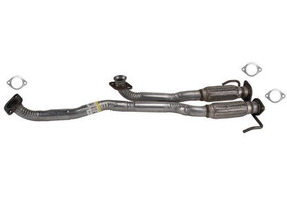 Dual Engine Flex Pipe For Lincoln MKX 2011 2012 2013 2014 2015 3.7L Edge Sport
