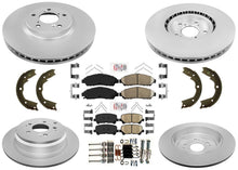 Disc Brake Rotors Brake Pads Parking Shoes for Honda Pilot 2012 2013 2014 2015