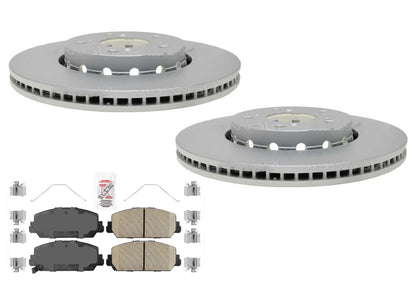 Front Disc Brake Rotors Brake Pads Hardware for Acura RLX 2014 2015 2019 2020