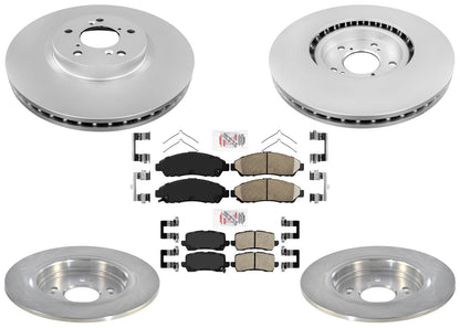 Disc Brake Rotors Brake Pads Hardware For Acura RLX Hybrid SH-AWD 2016-2020