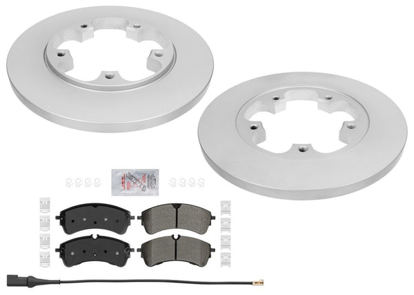 R Disc Brake 5 Bolt Disc Rotors Severe Duty Pads For Ford Transit 150 2020-2024