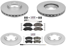 Disc Brake 5 Bolt Disc Rotors Severe Duty Pads For Ford Transit 150 2020-2024