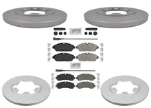Coated Disc Brake Rotors Pads For Ford Transit 350HD 2020 2021 2022 2023 2025