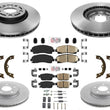 Performance Disc Brake Rotors Ceramic Pads For Acura TL 09 10 11 2012 2013 2014