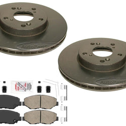 Ft Performance Disc Brake Rotors Ceramic Pads For Honda CR-V CRV 2002 2003 2004