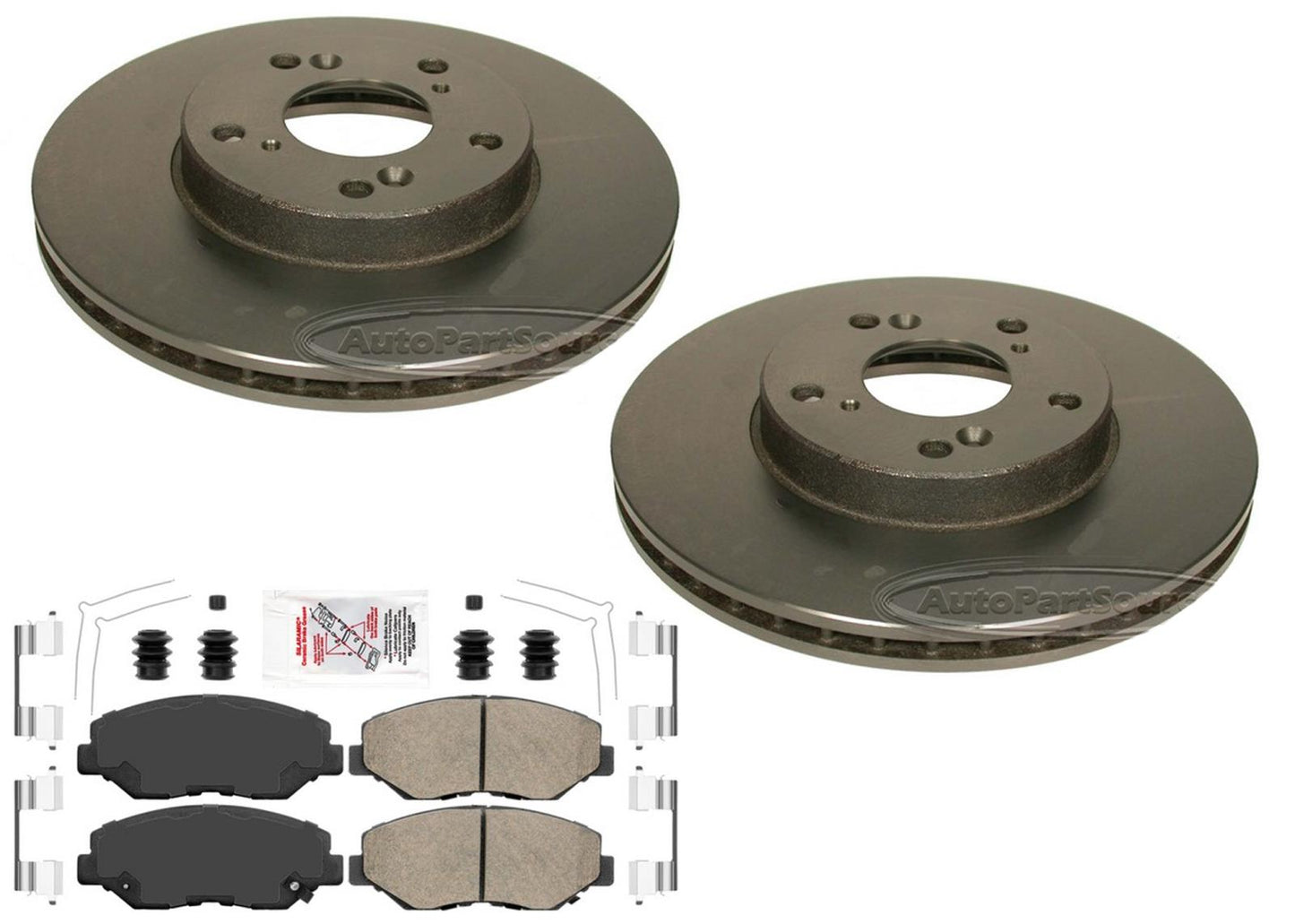 Ft Performance Disc Brake Rotors Ceramic Pads For Honda CR-V CRV 2002 2003 2004
