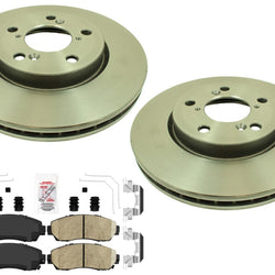Frt Performance Disc Brake Rotors Ceramic Pads For Honda Odyssey 2005 2006 2010