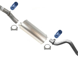 Extension Pipe Muffler & Tail Pipe Assembly For Hummer H2 6.0L 6.2L 2007 2008
