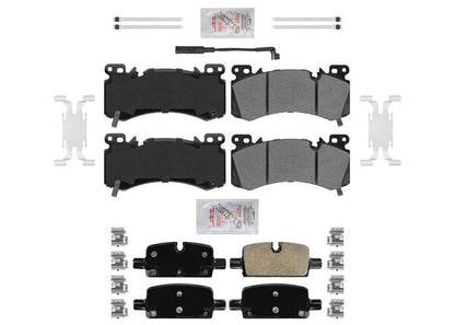 ASD Semi Metallic Brake Pads for Chevrolet Tahoe 21-24 PPV J55 6 Piston Brembo