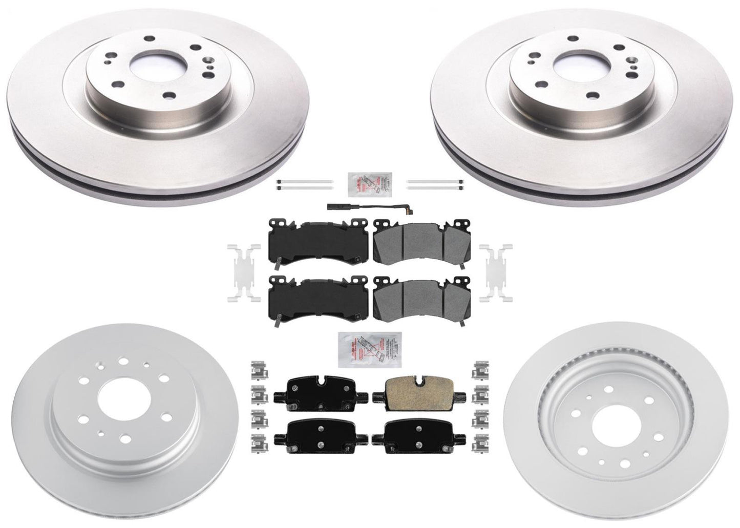 Disc Brake Rotors Brake Pads For Chevrolet Tahoe 21-24 PPV J55 6 Piston Brembo