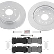 REAR Disc Brake Rotors Brake Pads for Chevrolet Tahoe 2021-2024 PPV 345MM