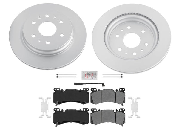 REAR Disc Brake Rotors Brake Pads for Chevrolet Tahoe 2021-2024 PPV 345MM