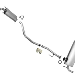 Middle Muffler with Extension Pipe & Rear Muffler for Nissan Murano 2009-2014