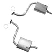 Dual Mufflers Exhaust System For Nissan Maxima 2009 2010 2011 2012 2013 2014