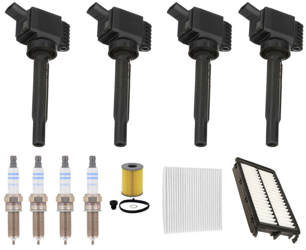 Ignition Coil Spark Plugs Air Cabin Oil Filters For Kia Sorento 2.5L 2021-2023