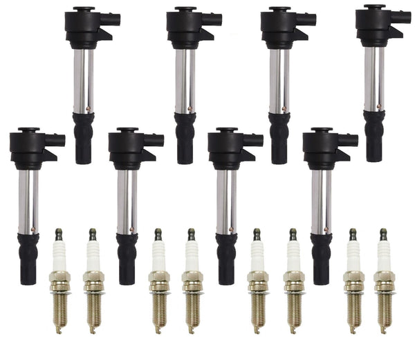 8 Direct Ignition Coil & Spark Plugs For BMW M3 V8 2008 2009 2010 2011 2013