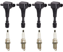 4 Direct Ignition Coil & Spark Plugs For Mazda 2 1.5L 2011 2012 2013 2014