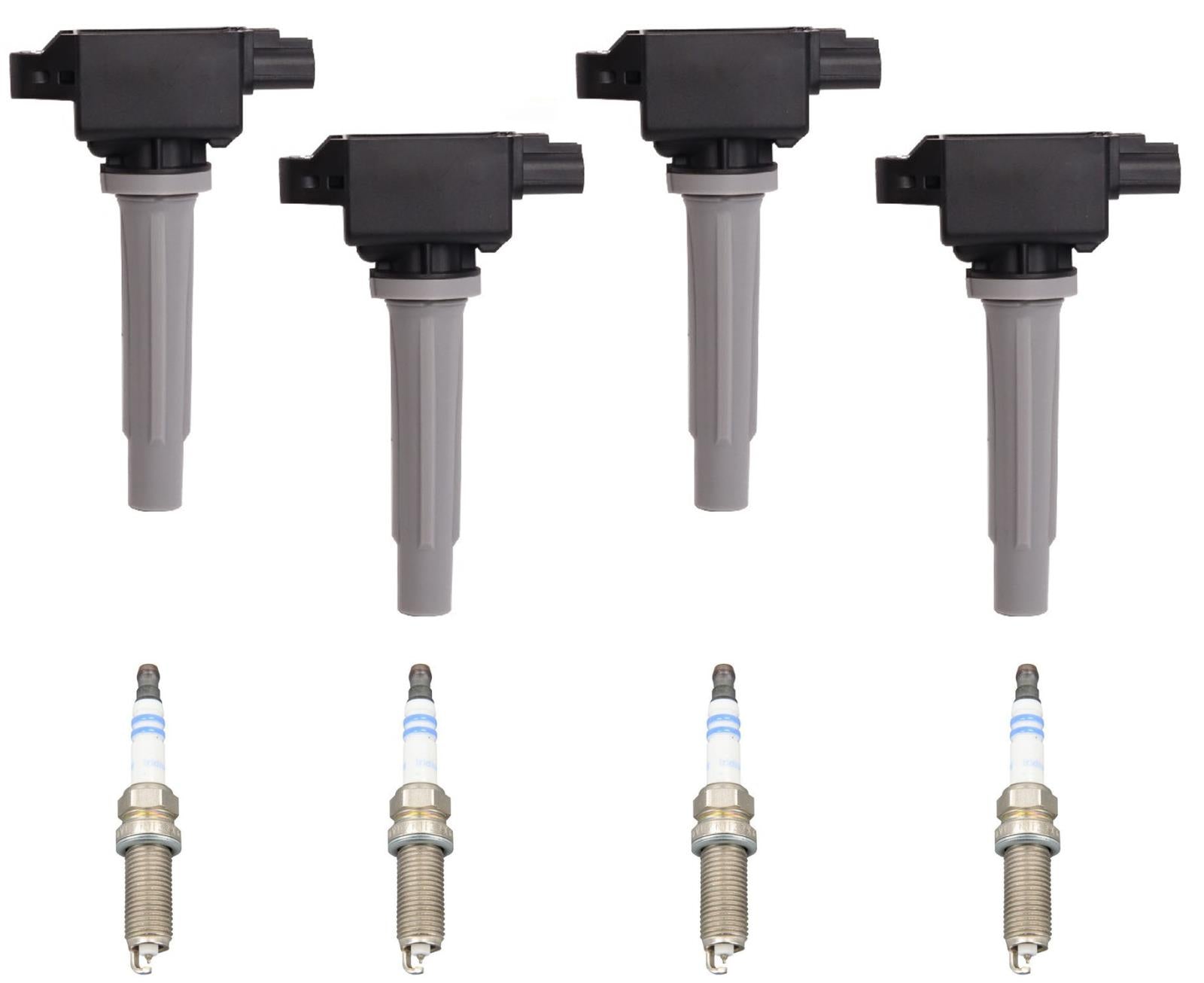 4 Direct Ignition Coil & Spark Plugs For Toyota Yaris 1.5L 2019 2020