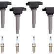 4 Direct Ignition Coil & Spark Plugs For Toyota Yaris 1.5L 2019 2020
