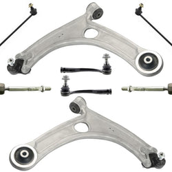 Frnt Lower Control Arms W Ball Joints Tie Rods & Links For TT Quattro 2016-2019