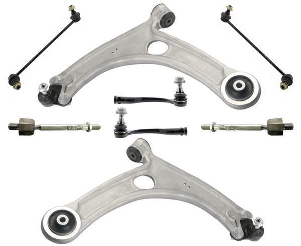 Frnt Lower Control Arms W Ball Joints Tie Rods & Links For TT Quattro 2016-2019