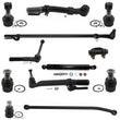 Outter Tie Rod Ends Drag Link For Ford F250 F350 Super Duty 05-16 4 Wheel Drive