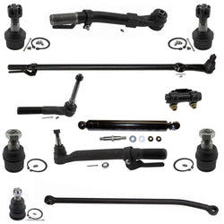 Outter Tie Rod Ends Drag Link For Ford F250 F350 Super Duty 05-16 4 Wheel Drive