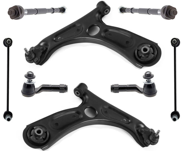 Front Lower Control Arms Tie Rods Sway Bar Links For Hyundai Veloster 2020 2021