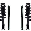 Front Complete Coil Spring Struts Mounts Rr Shocks for Honda Fit 2006 2007 2008