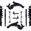 Coil Spring Struts Control Arms Bushings Tie Rods Sway for Honda Fit 2006-2008