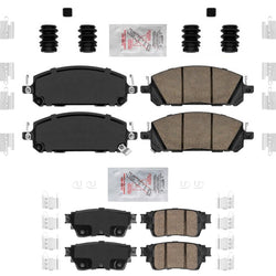 Ceramic Front Rear Disc Brake Pads For Infiniti QX60 Pathfinder 2022 2023 2024