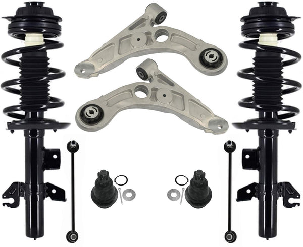 Front Struts Control Arm Ball Joint & Links For Cherokee 19-22 All Wheel Drive