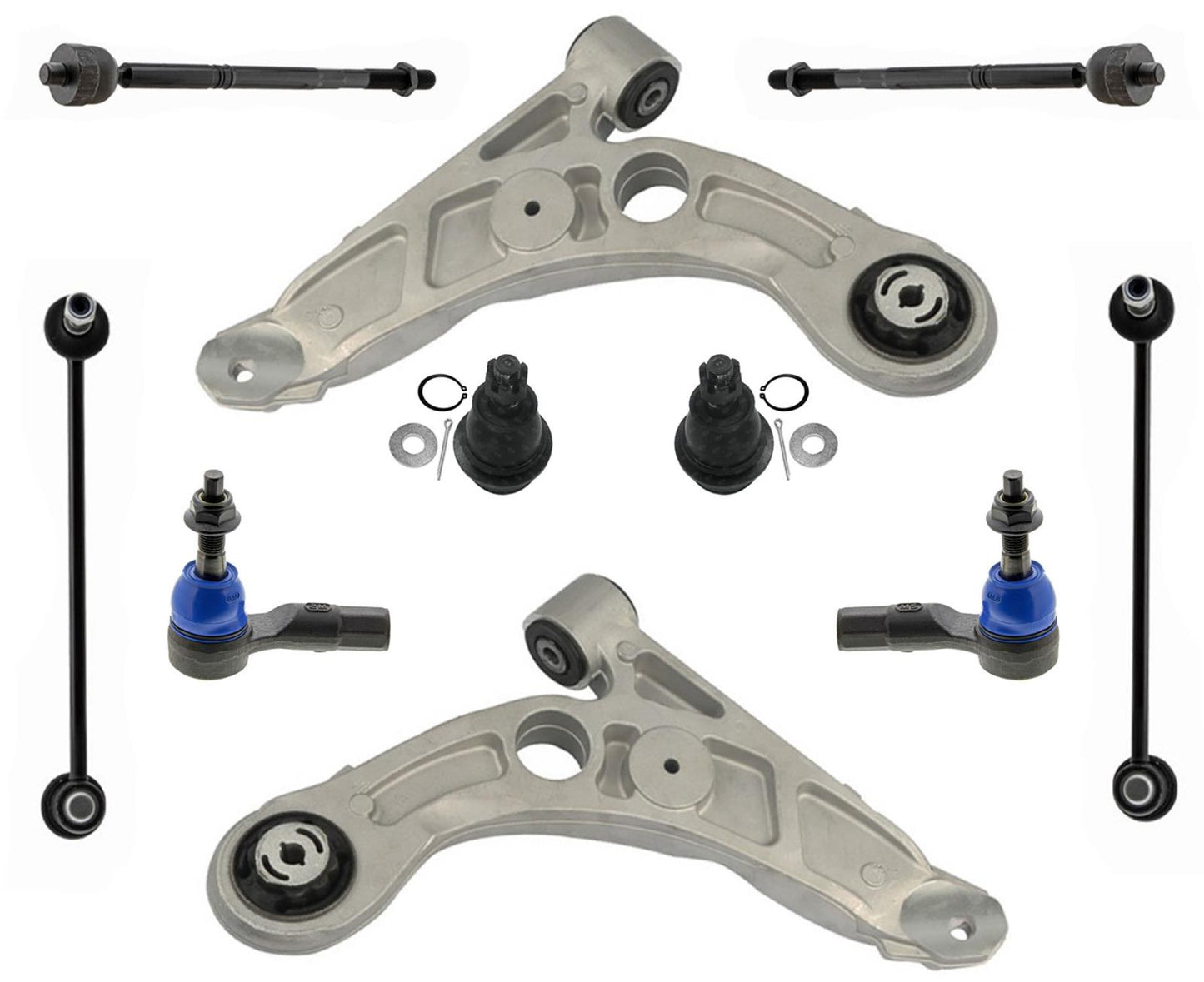 Lower Control Arms Tie Rods & Links For Cherokee 2019-2023 Front Wheel Drive