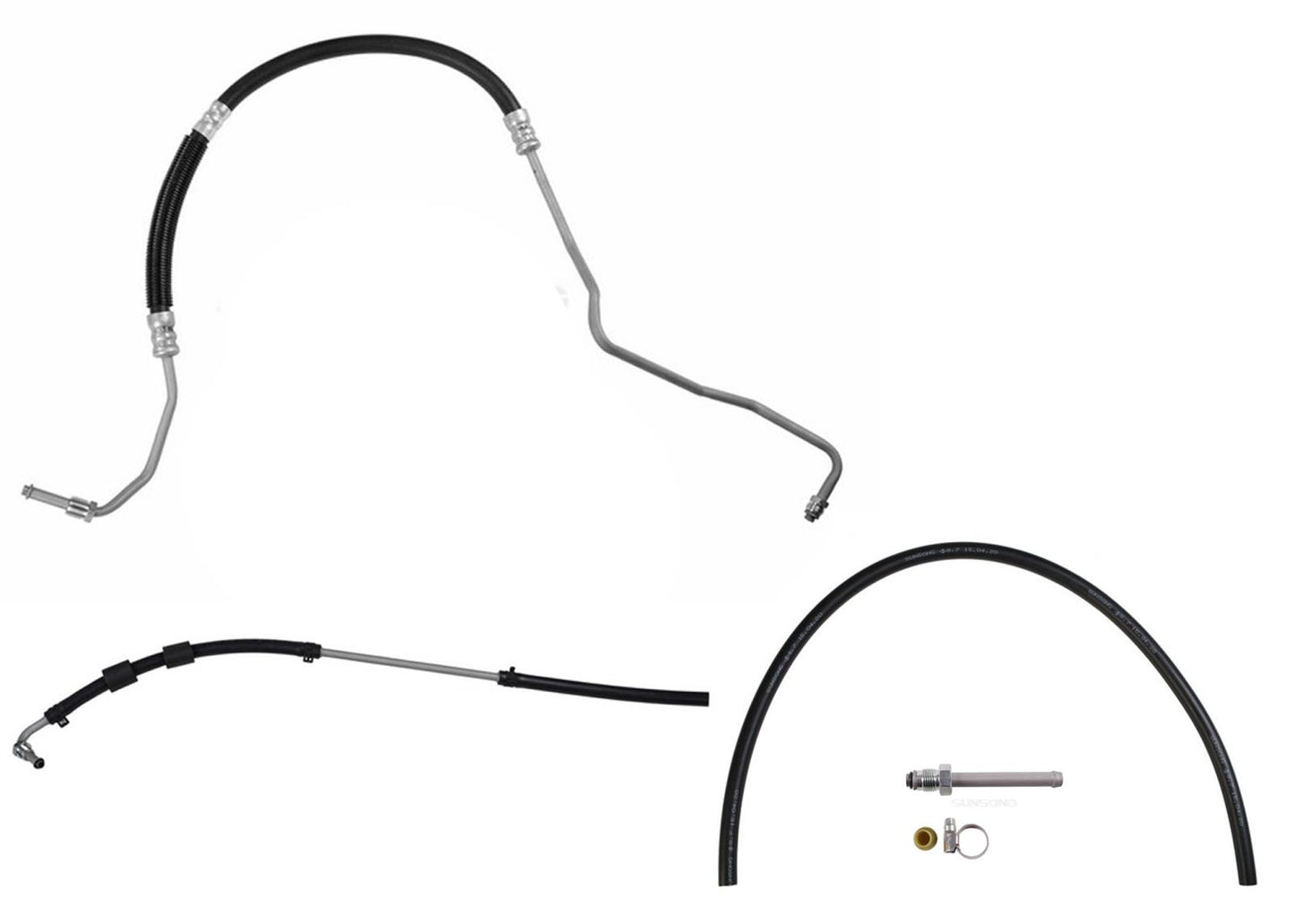 Power Steering Pressure Hose Return Hose for PT Cruiser 03-09 2.4 Natural Aspir