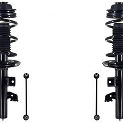 Front Complete Struts & Links For Jeep Cherokee 14-2023 Trailhawk W/O Off Road