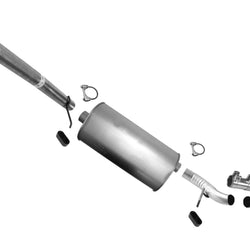 Pipe Muffler Tail Pipe Exhaust System For Chevrolet Silverado 2007-2008 V6 134