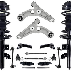 Front Struts Control Arms Tie Rods & Links For Cherokee 2014-2018 4 Wheel Drive