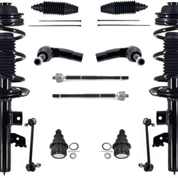 Front Struts Ball Joints Tie Rods & Links For Cherokee 2014-2018 Trailhawk