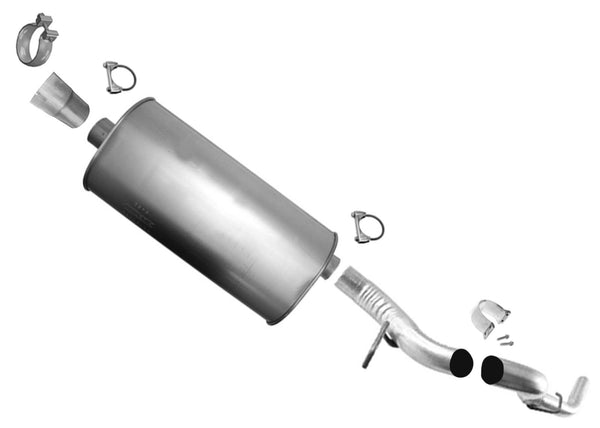 Weld On Muffler Tail Pipe For Chevrolet Silverado 07-13 w/ 2 hanger on Tail Pipe