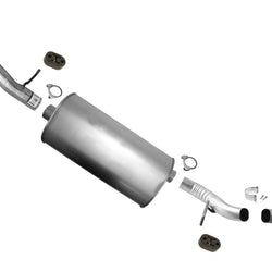 Exhaust System Muffler Tail Pipe For Silverado 09-13 4.8L with 119