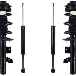 Front Complete Struts & Rear Shocks For Jeep Cherokee Front Wheel Drive 19-2022